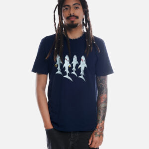 Camiseta Tiburones Moái | Colección abisal
